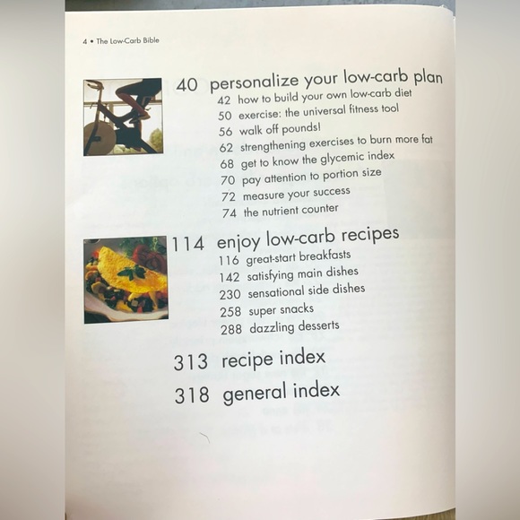 The Low Carb Bible Guide to a Low Carb Lifestyle & Cookbook - Picture 4 of 7